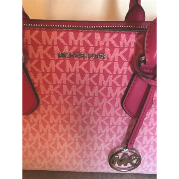 Michael Kors Sheila Medium Dragonfruit Satchel Bag